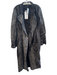 Zara Black Cotton Blend Long Sleeve Crushed Velvet Belt Loungewear Black