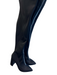 London Rag Shoe Size 6 Black No Fabric Tag High Heel Pointed Toe Zipper Boots Black / 6