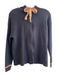 Bluoltre Size S/M Black Viscose Jogger Hoodie Front Zip Pants Set Black / S/M