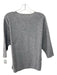 CH Carolina Herrera Size S Gray Wool 1/2 Sleeve Dolman Sleeve Sweater Gray / S