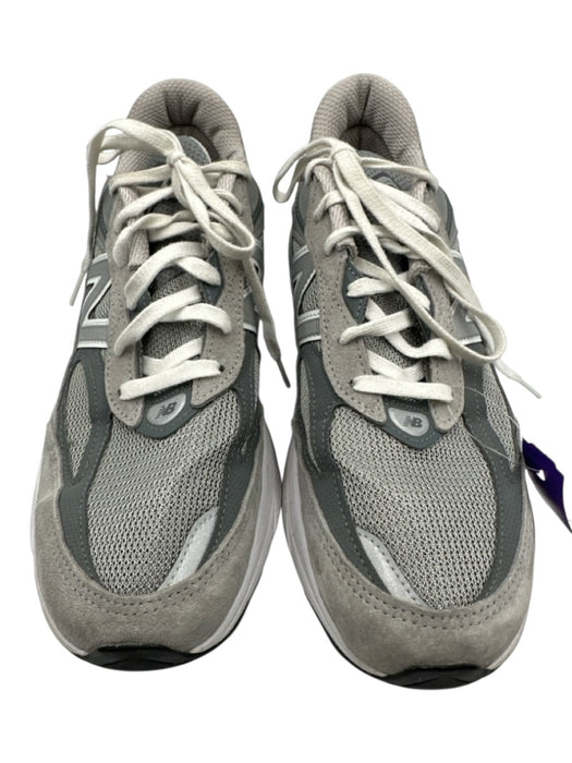 New Balance Shoe Size 11 Like New Gray & White Synthetic Mesh Sneaker Shoes Gray & White / 11