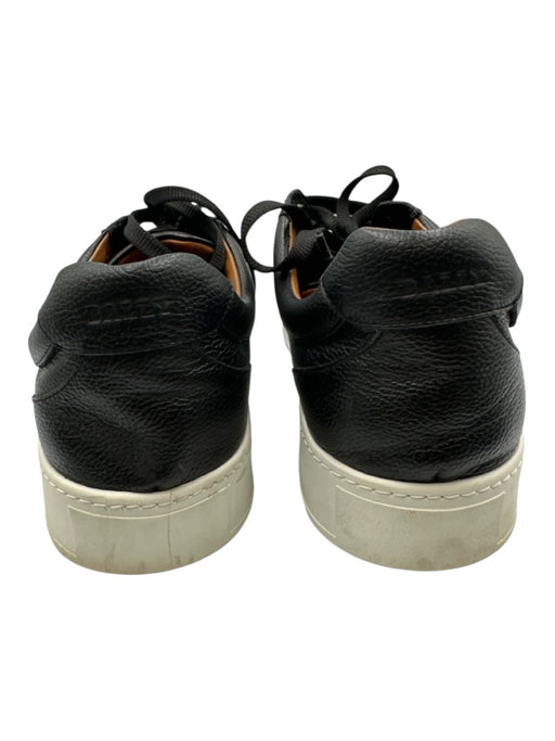 Bally Shoe Size 11D Black Leather Pebbled Sneaker Men's Shoes Black / 11D