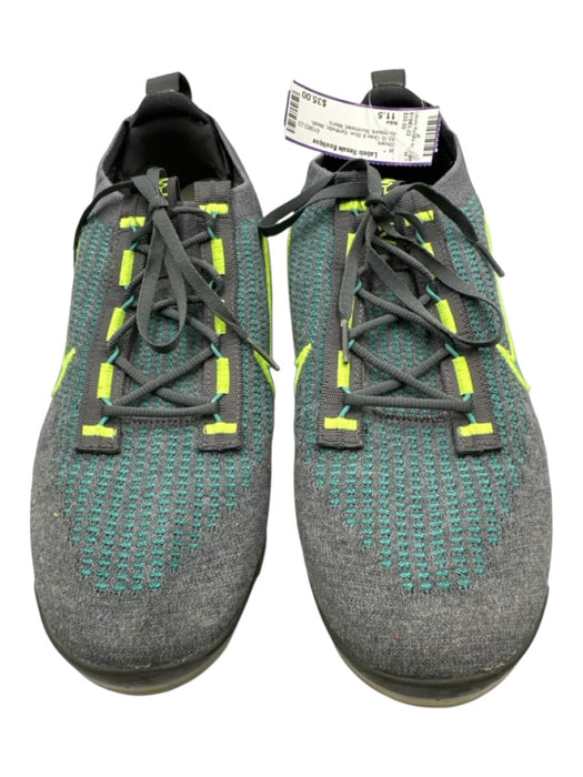 Nike Shoe Size 11.5 AS IS Gray & Blue Synthetic Mesh Athleisure Men's Shoes Gray & Blue / 11.5