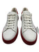 Ferragamo Shoe Size 10M White & Red Leather Solid Sneaker Men's Shoes White & Red / 10M