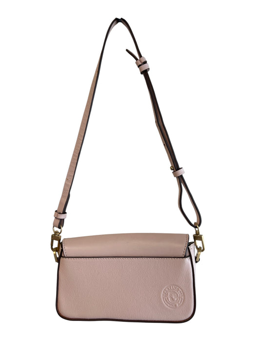 Spartina 449 Pale Pink Leather Shoulder & Crossbody Magnetic Close Bag Pale Pink / Small