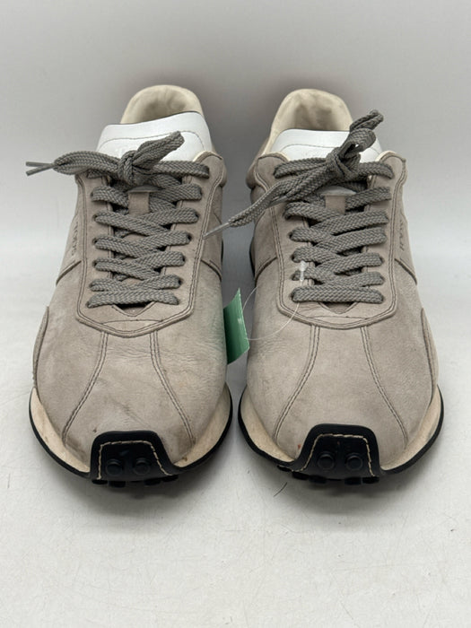 Tods Shoe Size 7 AS IS Gray Leather Low Top Men's Shoes