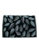 By Anthropologie Green & Silver Velvet Rhinestone Leaves Beaded Chain Strap Bag Green & Silver / S