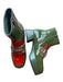 Jeffrey Campbell Shoe Size 7.5 Green & Red Patent Leather Platform Ankle Booties Green & Red / 7.5
