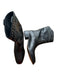 Bibi Lou Shoe Size 38 Black & Silver Vegan Leather Studded Cowboy Boots Black & Silver / 38