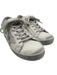 Golden Goose Shoe Size 39 White Leather Star Detail Lace Up Metallic Trim Shoes White / 39