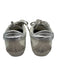 Golden Goose Shoe Size 39 White Leather Star Detail Lace Up Metallic Trim Shoes White / 39