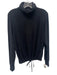 Varley Size XS Black Viscose & Acrylic Long Sleeve Turtleneck Sweatshirt Black / XS