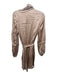 Zimmermann Size 1 / S Blush Pink Silk Long Sleeve Surplice Sash Included Romper Blush Pink / 1 / S
