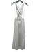 Sir. Size 1 / S Off White Silk Blend Criss Cross Back Sleeveless Maxi Dress Off White / 1 / S