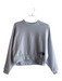 The North Face Size S Light Blue Polyester Long Sleeve solid color Sweater Light Blue / S