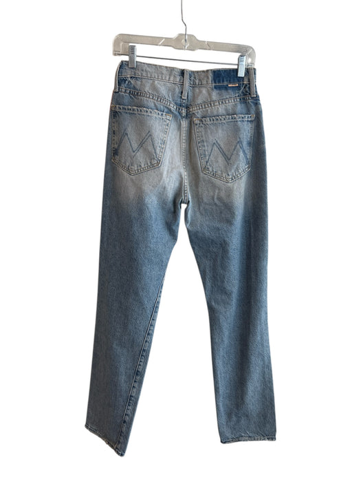 Mother Superior Size 27 Light Denim Cotton High Rise 5 Pocket Button Fly Jeans Light Denim / 27