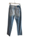 Mother Superior Size 27 Light Denim Cotton High Rise 5 Pocket Button Fly Jeans Light Denim / 27