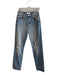 Mother Superior Size 27 Light Denim Cotton High Rise 5 Pocket Button Fly Jeans Light Denim / 27