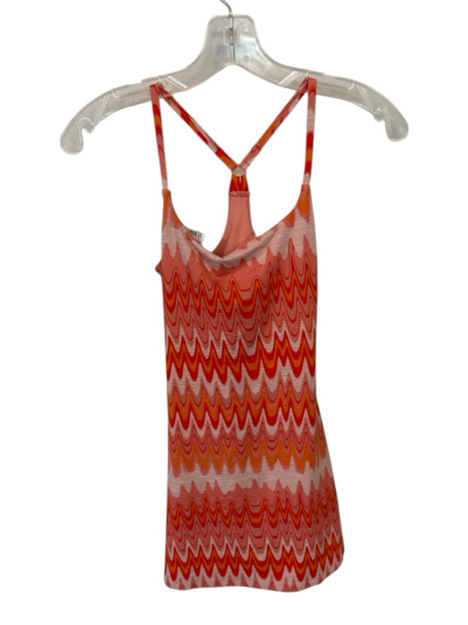 Outdoor Voices Size XS Orange, Red & Pink Nylon Blend Mini Abstract Dress Orange, Red & Pink / XS