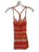 Outdoor Voices Size XS Orange, Red & Pink Nylon Blend Mini Abstract Dress Orange, Red & Pink / XS