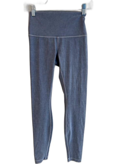 Lululemon Size Est Small Slate Gray No Fabric Tag Ankle Length Leggings Slate Gray / Est Small