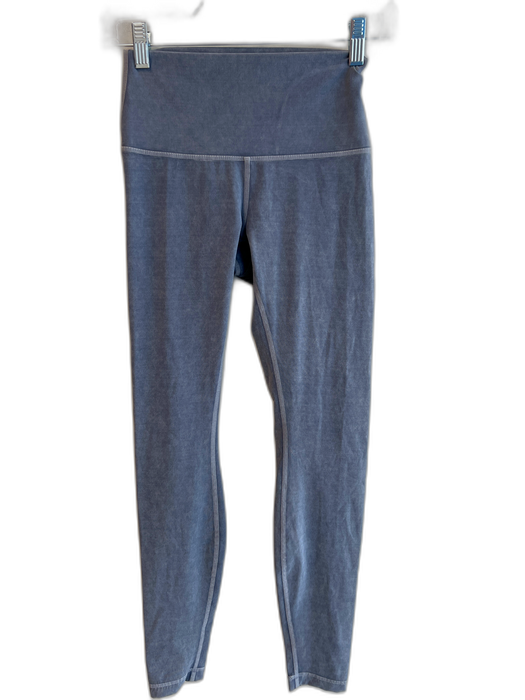 Lululemon Size Est Small Slate Gray No Fabric Tag Ankle Length Leggings Slate Gray / Est Small