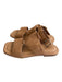 Ugg Shoe Size 8 Brown Leather Suede Open Square Toe Buckle Sandal Shoes Brown / 8