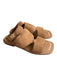 Ugg Shoe Size 8 Brown Leather Suede Open Square Toe Buckle Sandal Shoes Brown / 8