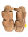 Ugg Shoe Size 8 Brown Leather Suede Open Square Toe Buckle Sandal Shoes Brown / 8