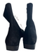 Vagabond Shoe Size 40 Black Suede Pointed Square Toe Side Zip Booties Black / 40