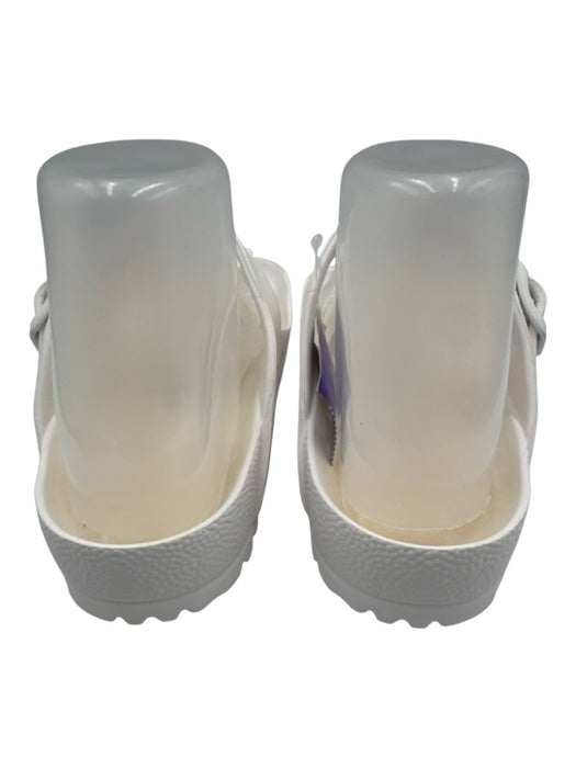 Birkenstock Shoe Size est 7/7.5 White Rubber Sandals White / est 7/7.5