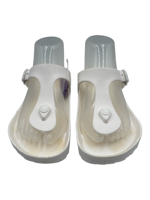Birkenstock Shoe Size est 7/7.5 White Rubber Sandals White / est 7/7.5