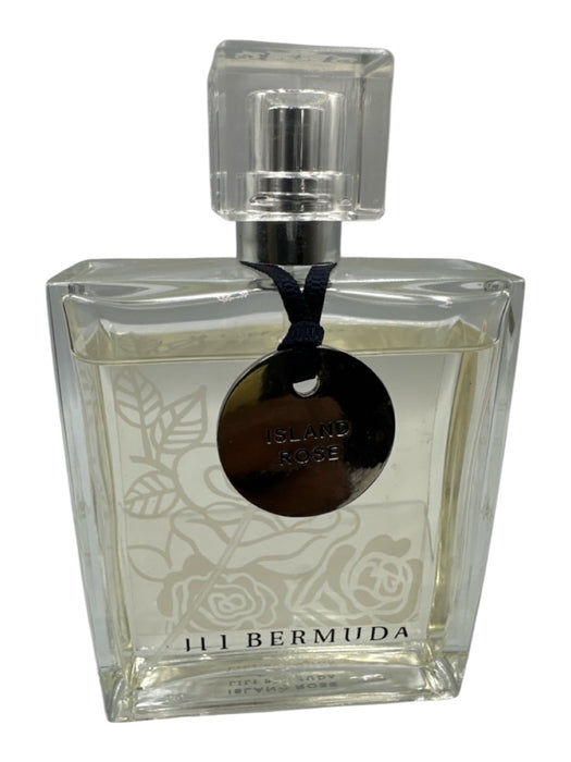 Lili Bermuda Clear Glass Bottle Floral 3.4 FL OZ 100 ML Square Perfume Clear
