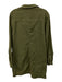 Frank & Eileen Size XS Olive Green Cotton Blend Long Sleeve 3/4 Button Dress Olive Green / XS