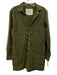 Frank & Eileen Size XS Olive Green Cotton Blend Long Sleeve 3/4 Button Dress Olive Green / XS