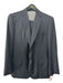 Brioni Dark Gray Wool Striped Men's Suit 44