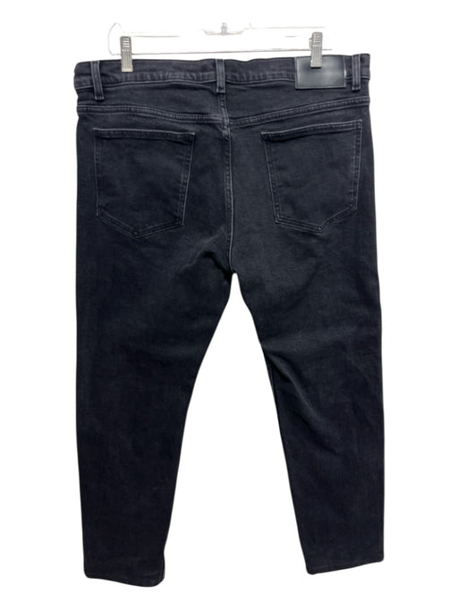 Theory Size 34 Black Cotton Blend Solid Slim Jean Men's Pants Black / 34