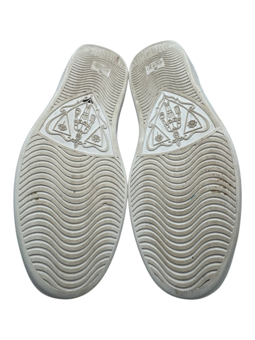 Gucci Shoe Size 10 Black Leather Guccissima Sneaker Men's Shoes Black / 10