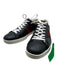 Gucci Shoe Size 10 Black Leather Guccissima Sneaker Men's Shoes Black / 10