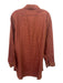 Giangi Size XL Red Linen Solid Button Up Spread Collar Men's Long Sleeve Shirt Red / XL