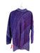 B. Jane Doub Size S Purple & Multi No Fabric Tag Shoulder Pad Pockets Jacket Purple & Multi / S