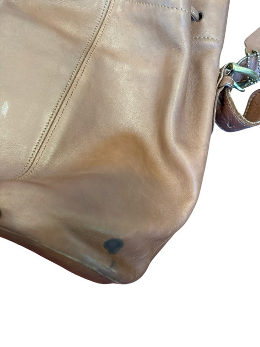 Coach Brown Leather Drawstring bucket Crossbody Bag Brown / M