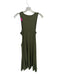 Anthropologie Size Large Army Fatigue Green Modal Blend Sleeveless Maxi Dress Army Fatigue Green / Large