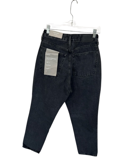 Everlane NWT Size 30 Black Cotton Button Fly Pants Black / 30