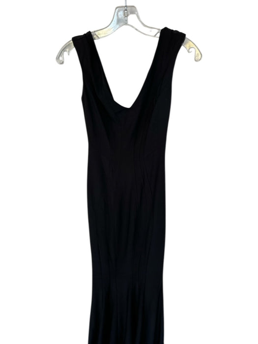 Avery G Size 2 Black Sleeveless Back Zip Gown Black / 2