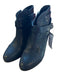 Rag & Bone Shoe Size 38 Black Leather Block Heel Belt Ankle Booties Black / 38