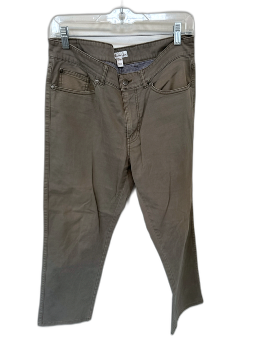 Peter Millar Size 34 Gray Cotton Men's Pants Gray / 34