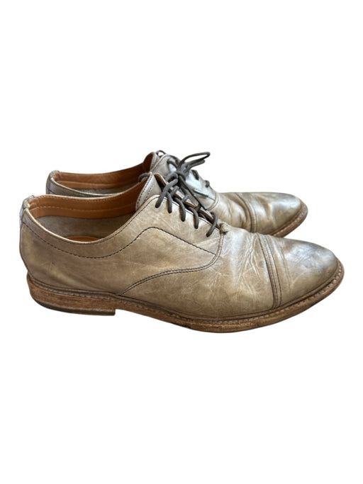 Frye Shoe Size 8 Light Gray Leather Lace Up Men's Oxford Light Gray / 8