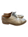Frye Shoe Size 8 Light Gray Leather Lace Up Men's Oxford Light Gray / 8