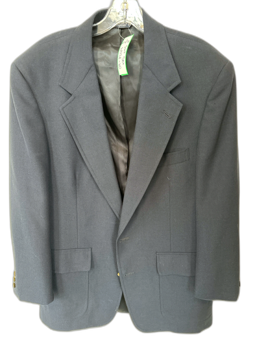 Brooks Brothers Navy Wool Solid 2 Button Men's Suit Navy / 42S